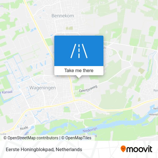 Eerste Honingblokpad map
