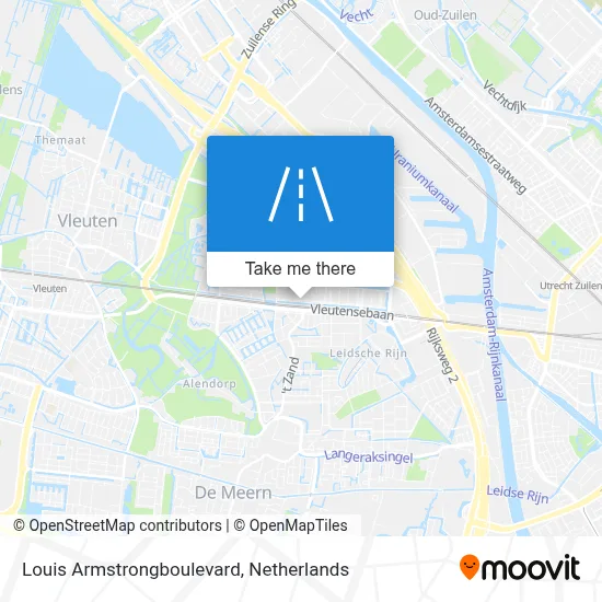 Louis Armstrongboulevard map