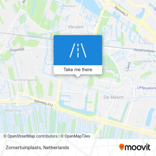 Zomertuinplaats map