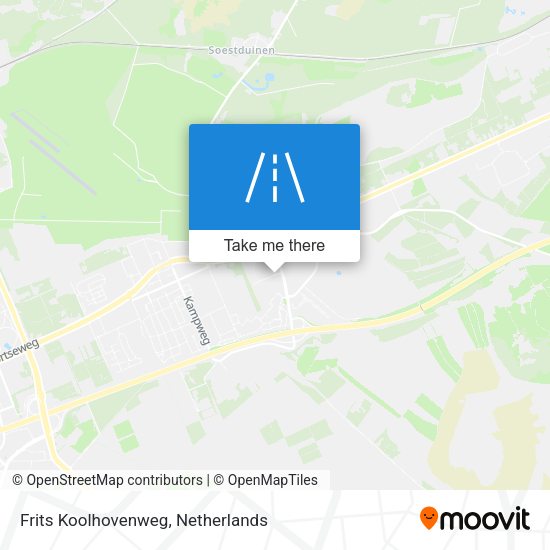 Frits Koolhovenweg map