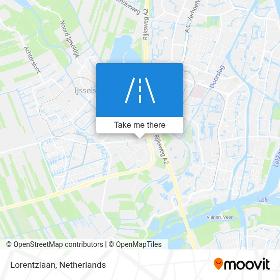 Lorentzlaan map