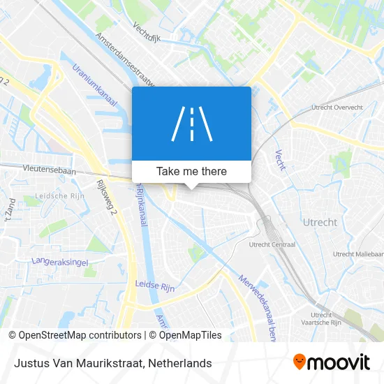 Justus Van Maurikstraat map
