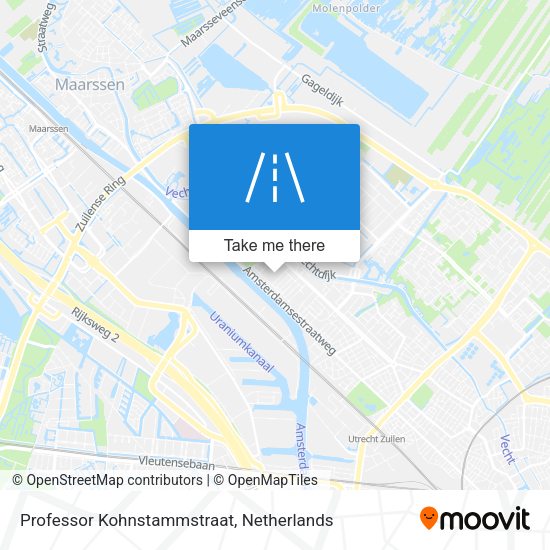 Professor Kohnstammstraat map