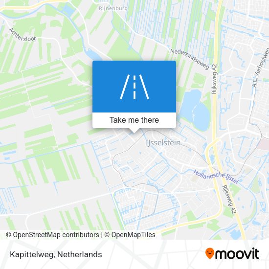 Kapittelweg map