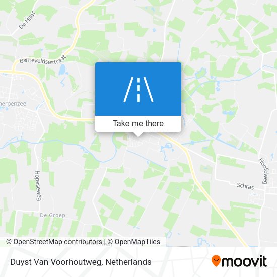 Duyst Van Voorhoutweg map