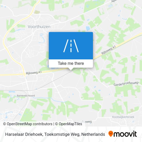 Harselaar Driehoek, Toekomstige Weg map