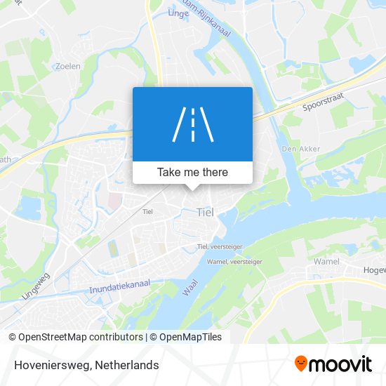 Hoveniersweg map