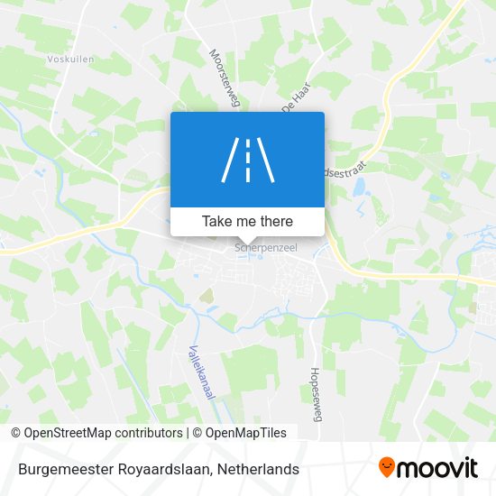 Burgemeester Royaardslaan map