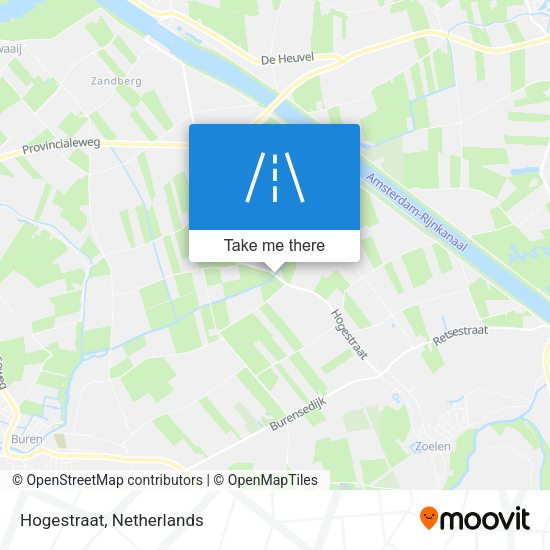 Hogestraat map