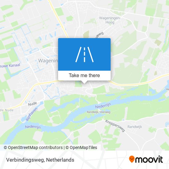 Verbindingsweg map