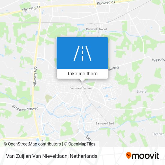 Van Zuijlen Van Nieveltlaan map