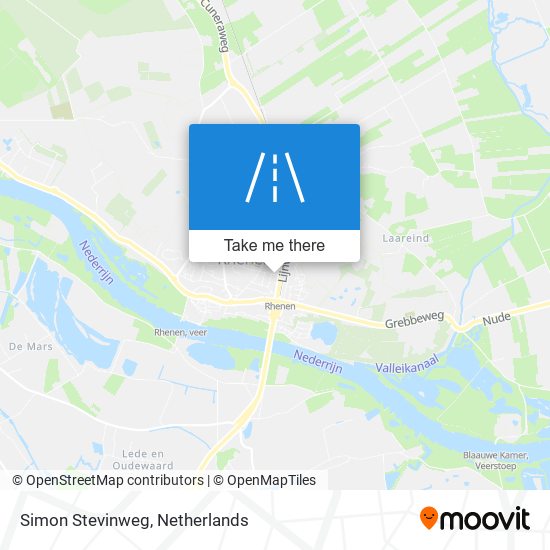Simon Stevinweg Karte