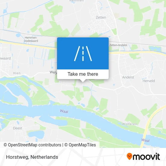 Horstweg map