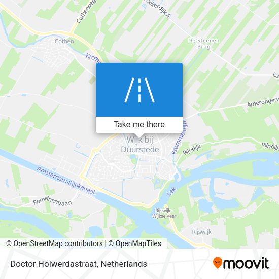 Doctor Holwerdastraat map