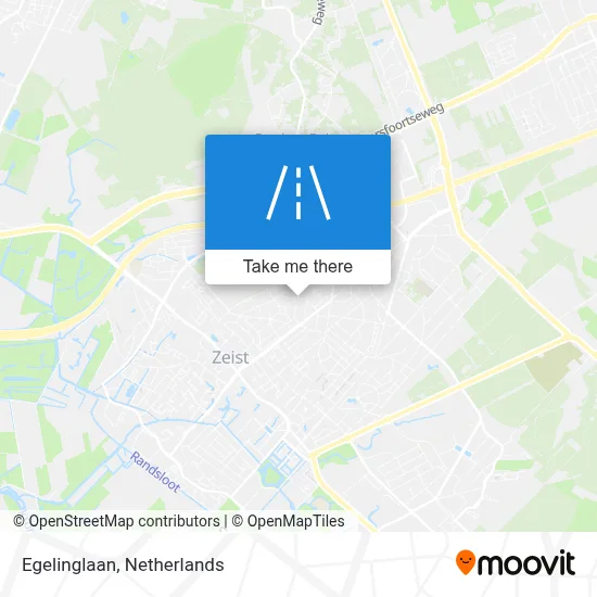 Egelinglaan map