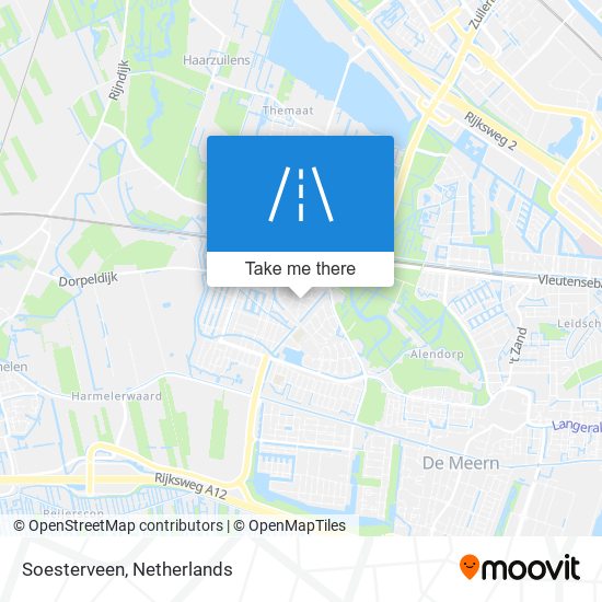 Soesterveen map