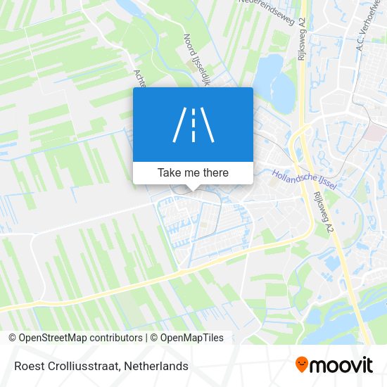 Roest Crolliusstraat map
