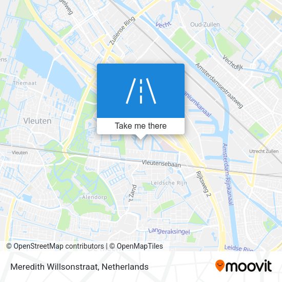 Meredith Willsonstraat map