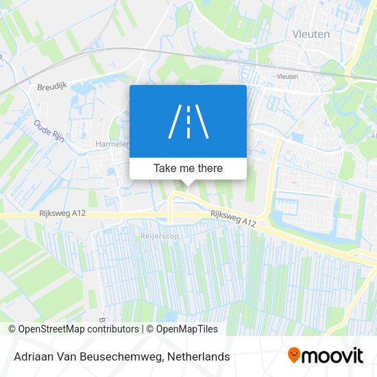 Adriaan Van Beusechemweg map