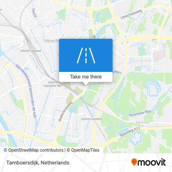 Tamboersdijk map