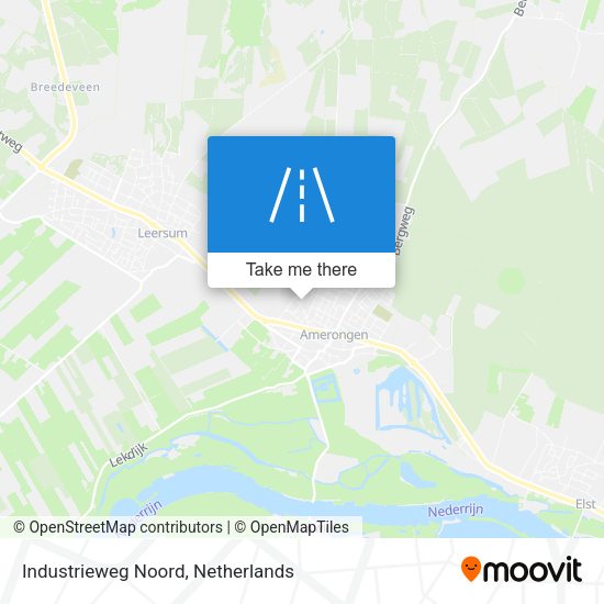 Industrieweg Noord map