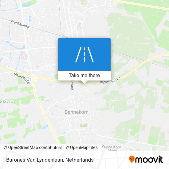 Barones Van Lyndenlaan map
