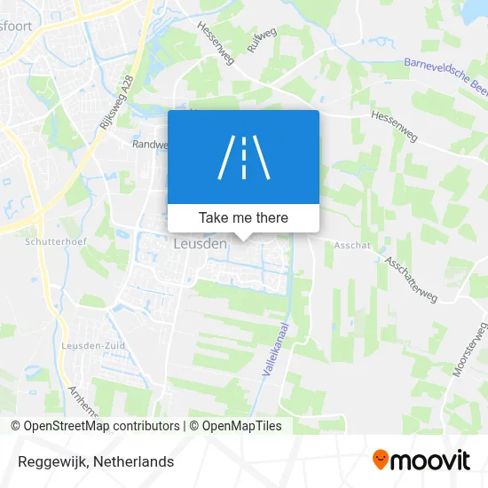 Reggewijk map