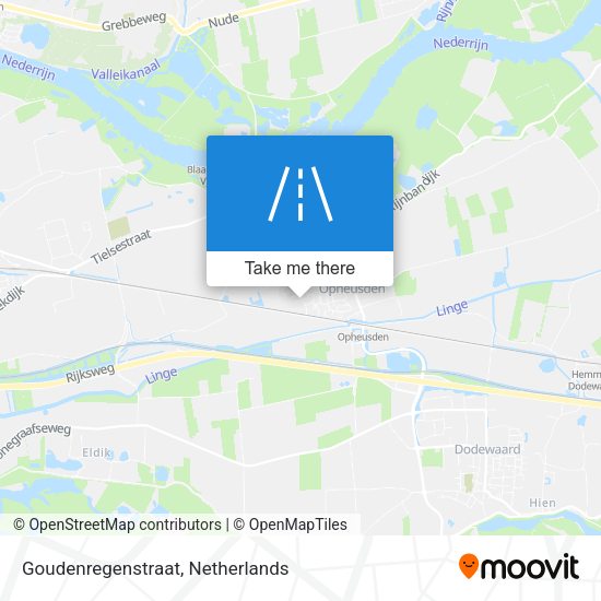Goudenregenstraat map
