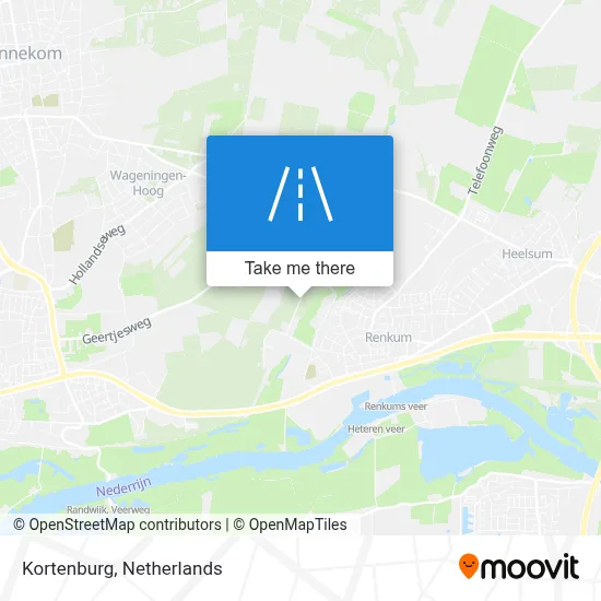Kortenburg map