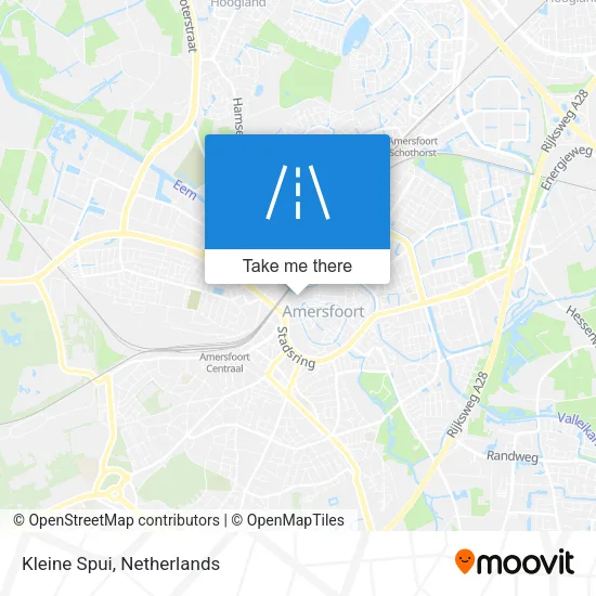 Kleine Spui map