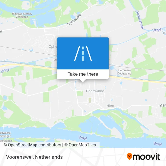 Voorenswei map