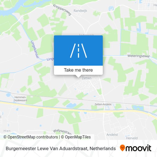 Burgemeester Lewe Van Aduardstraat map