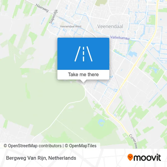 Bergweg Van Rijn map