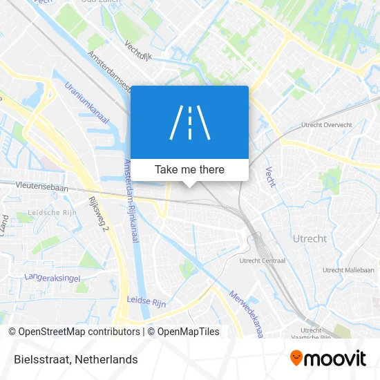Bielsstraat map