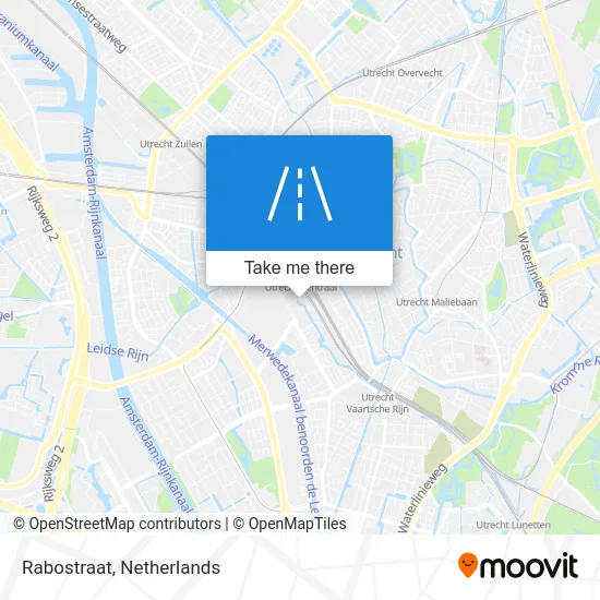 Rabostraat map