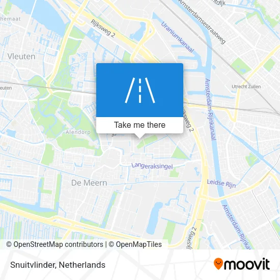 Snuitvlinder map