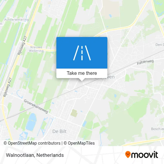 Walnootlaan map