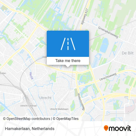 Hamakerlaan map