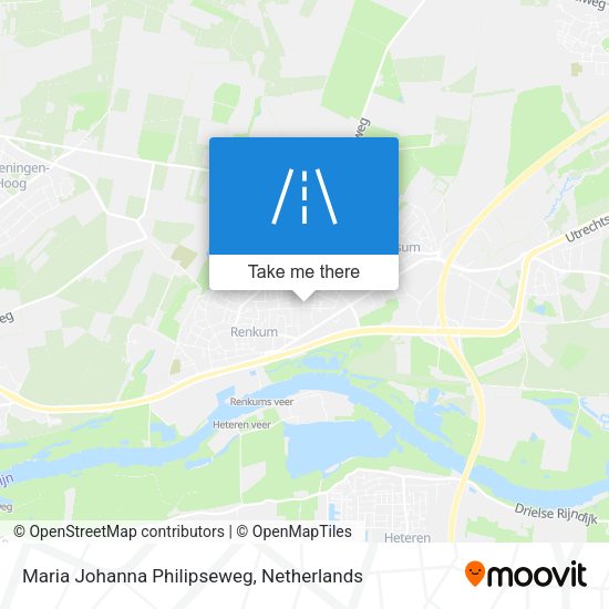 Maria Johanna Philipseweg map