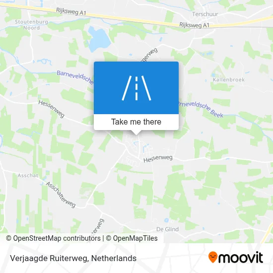 Verjaagde Ruiterweg map