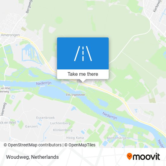 Woudweg map