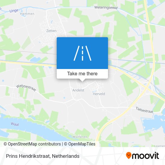 Prins Hendrikstraat map