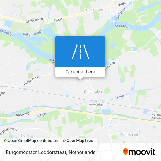 Burgemeester Lodderstraat map