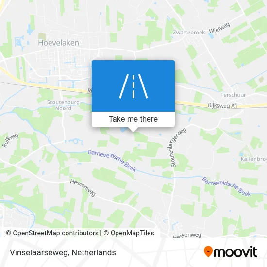 Vinselaarseweg map