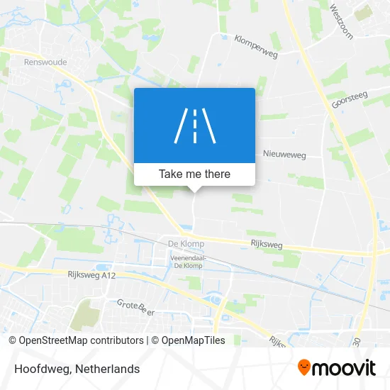 Hoofdweg map