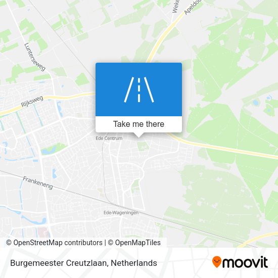 Burgemeester Creutzlaan map