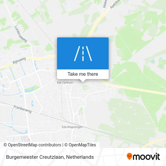 Burgemeester Creutzlaan map