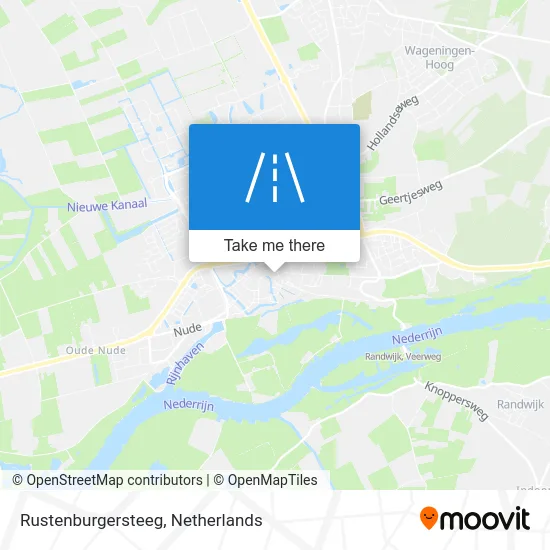 Rustenburgersteeg map