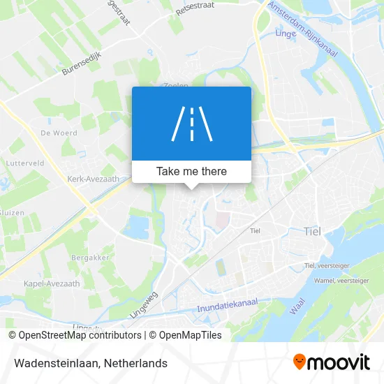 Wadensteinlaan map