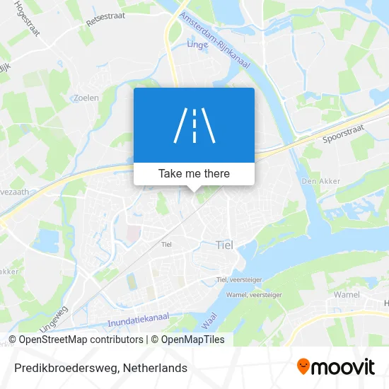 Predikbroedersweg map